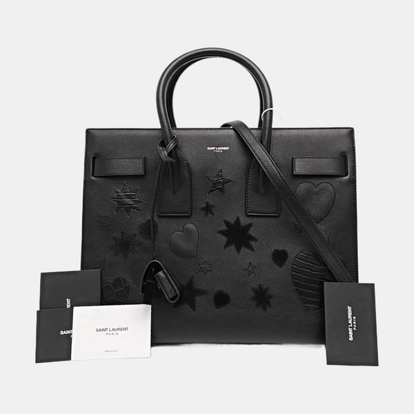 SAC DE JOUR Small Calfskin Black