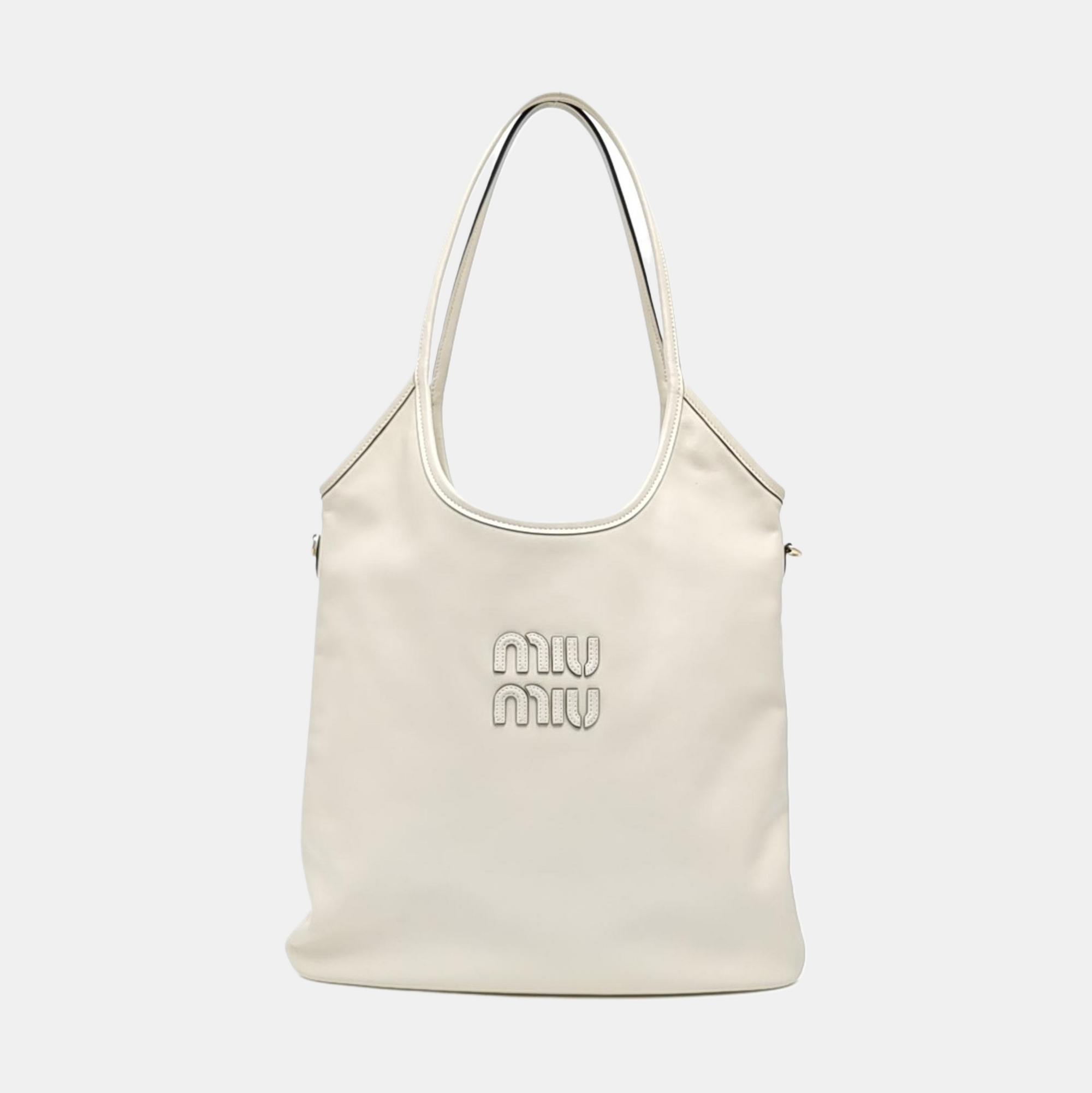 IVY Calfskin White