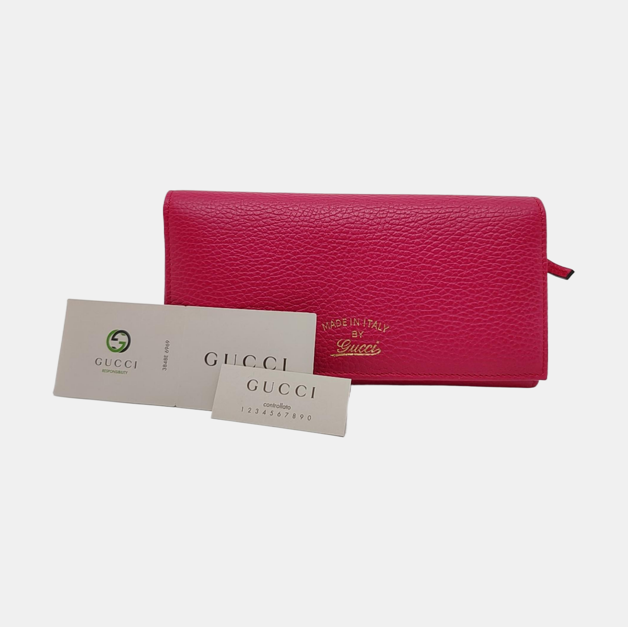 Swing Calfskin Red Wallet