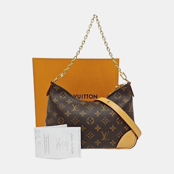 BOULOGNE Monogram Coated Canvas Brown