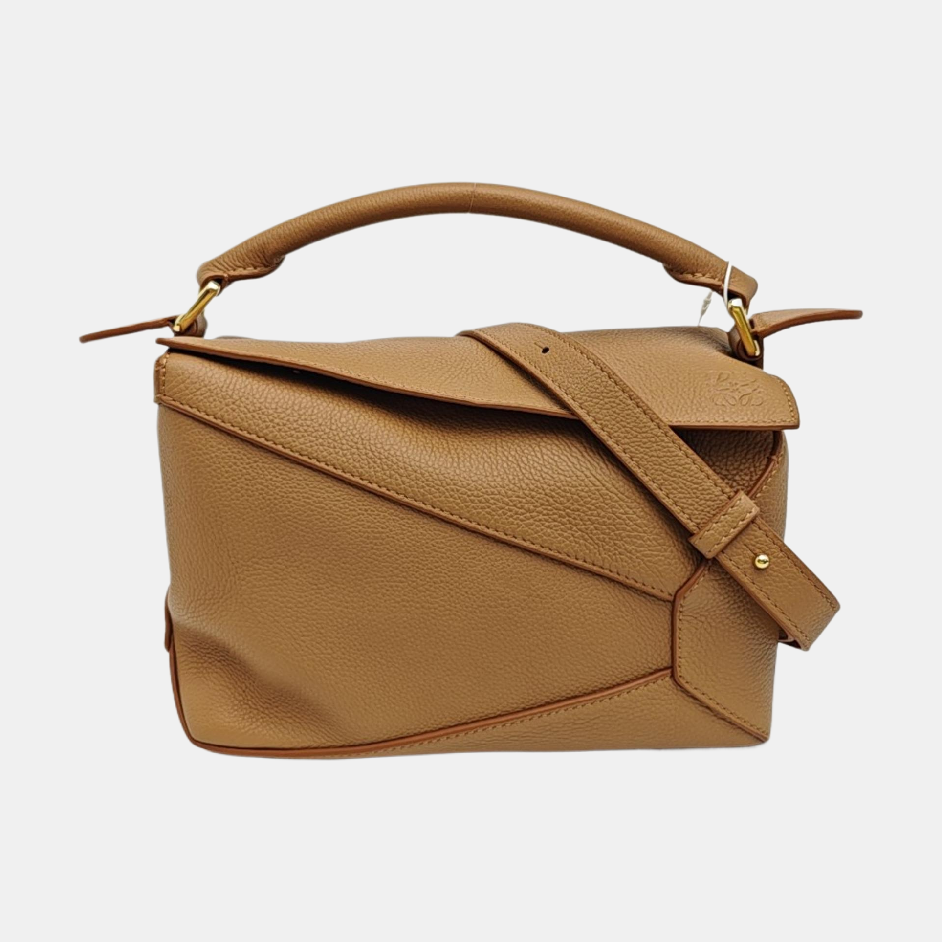 Puzzle Small Calfskin Brown