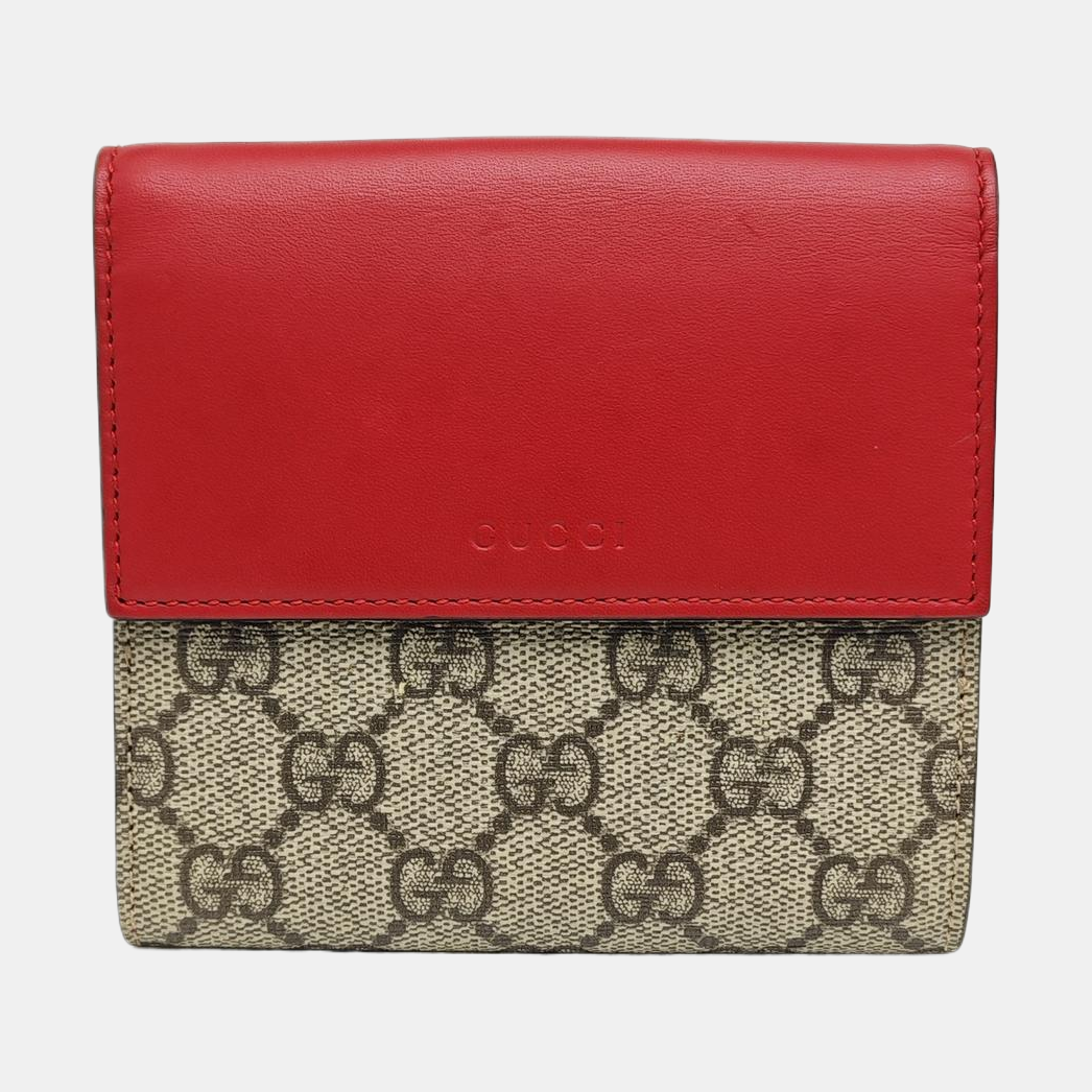 Monogram Coated Canvas Wallet Multicolor