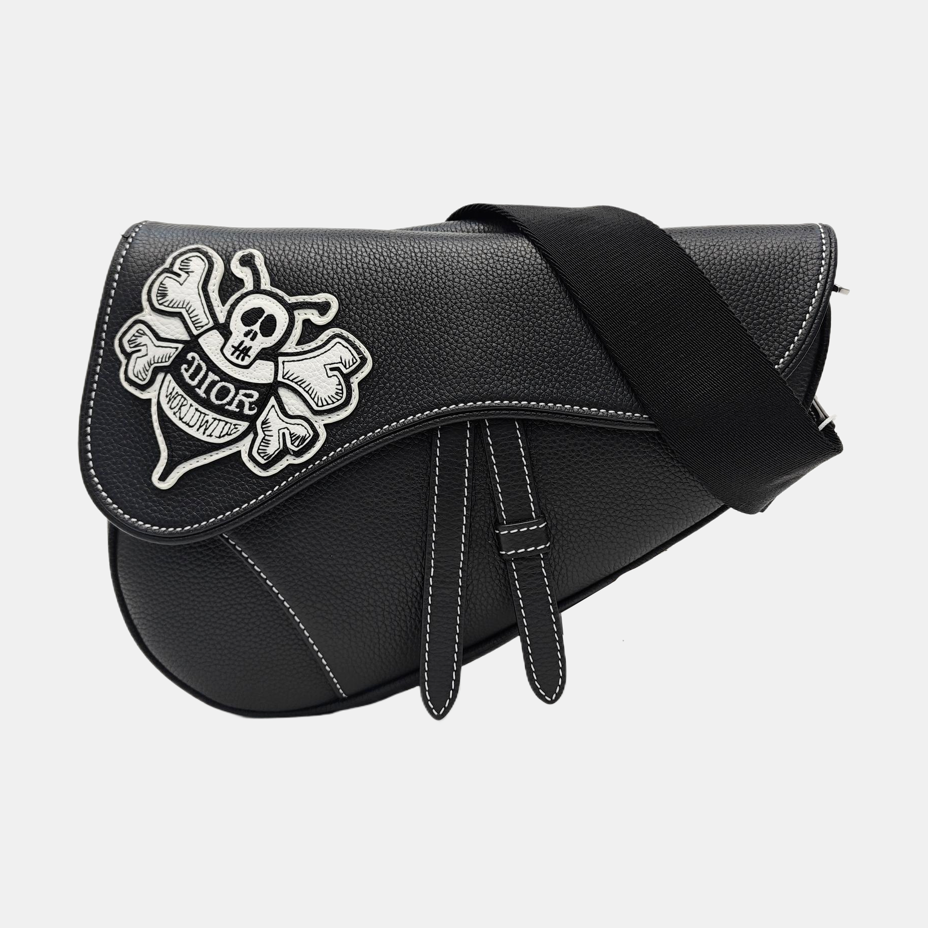 Dior And Shawn Calfskin Black