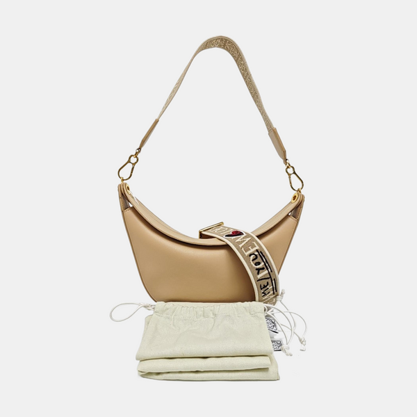 Hammock Hobo Calfskin Beige