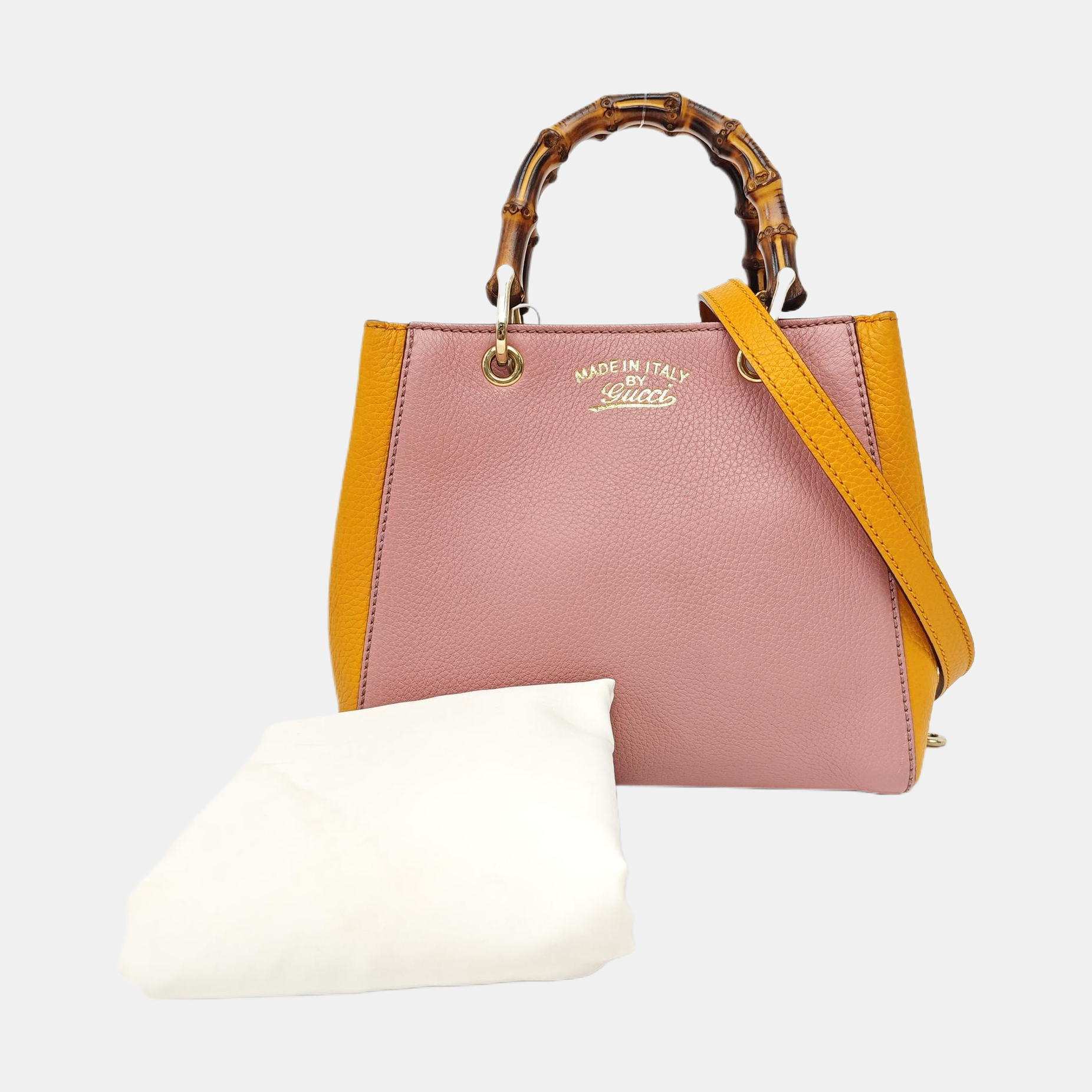 Bamboo 1947 Small Calfskin Pink