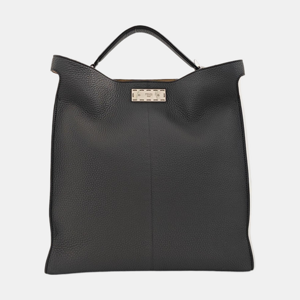 Peekaboo Medium Calfskin Gray