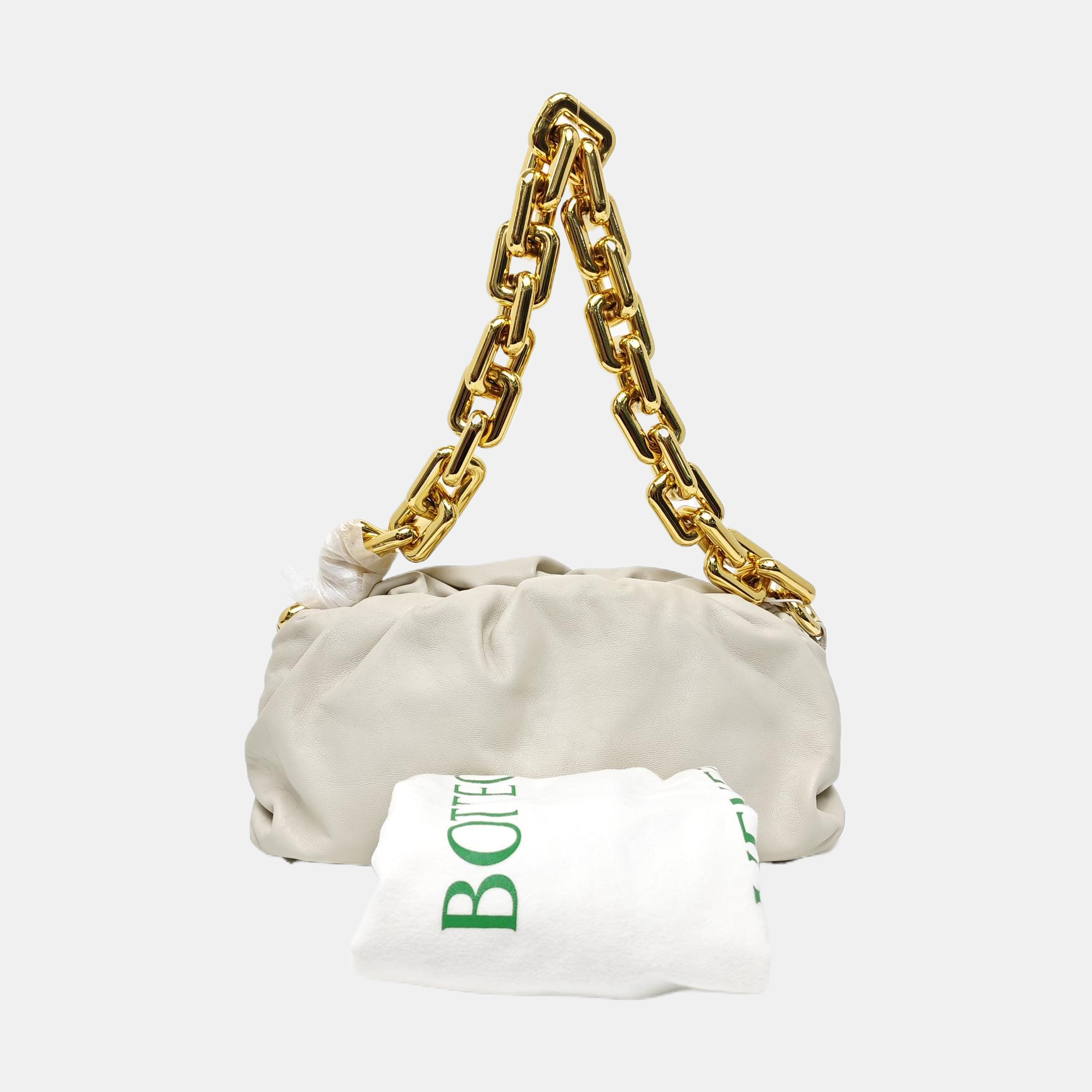 The Pouch Mini Calfskin White