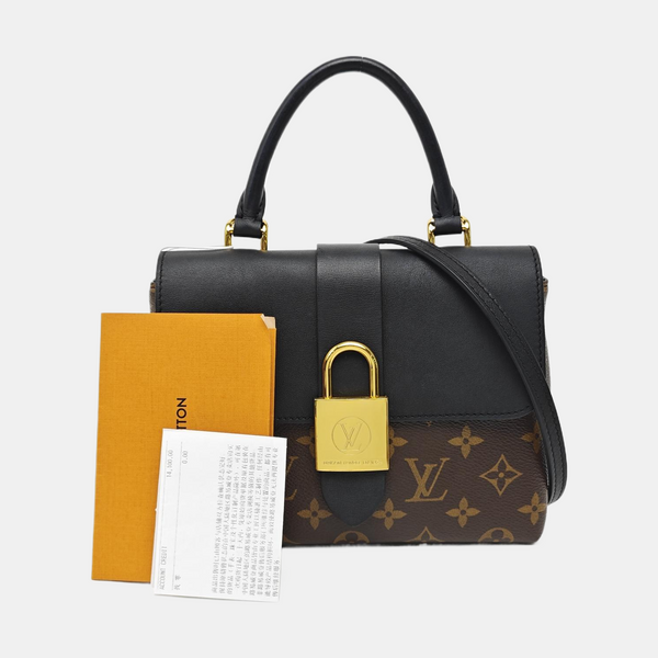 LOCKY BB Monogram Coated Canvas Brown