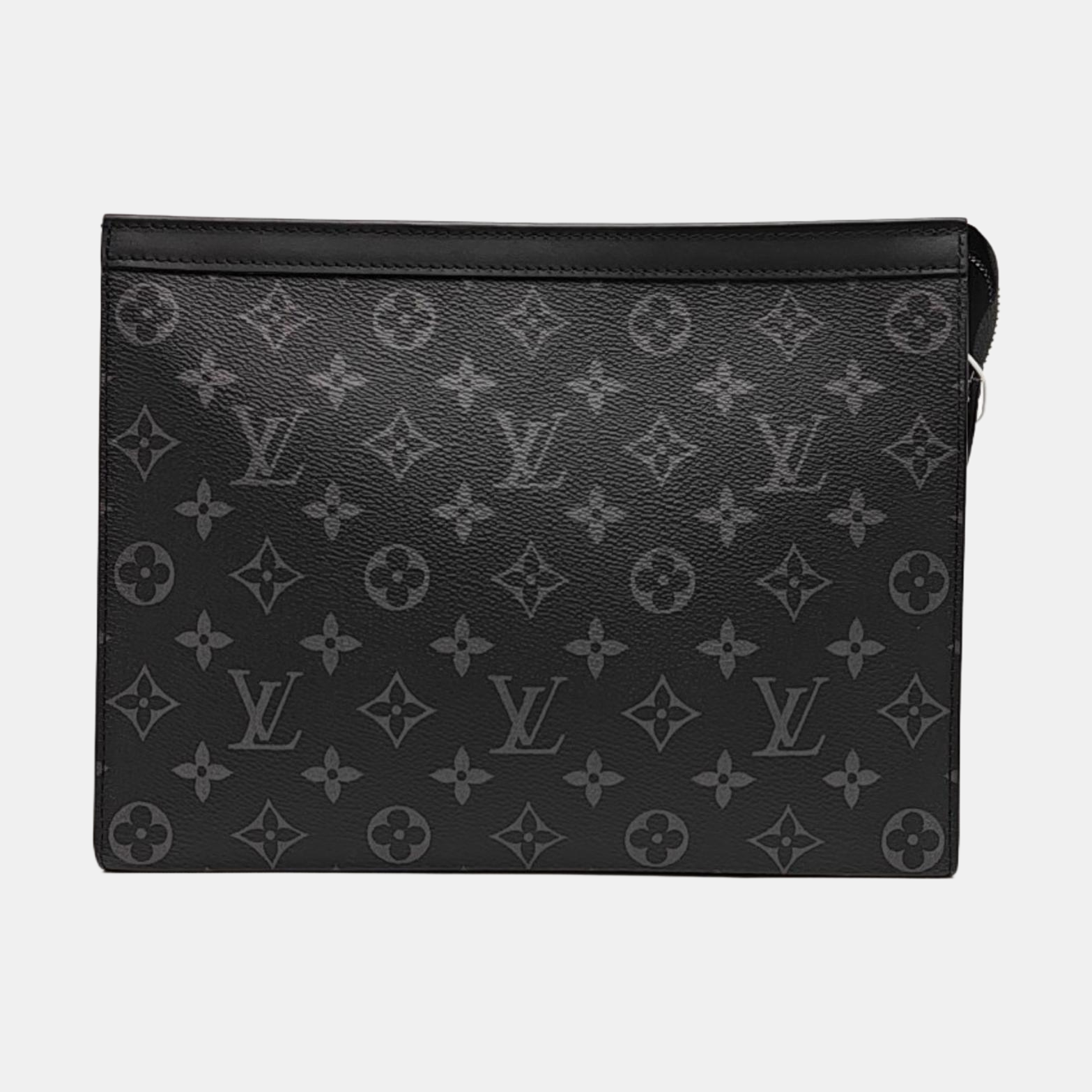 Pochette Voyag MM Monogram Coated Canvas Black