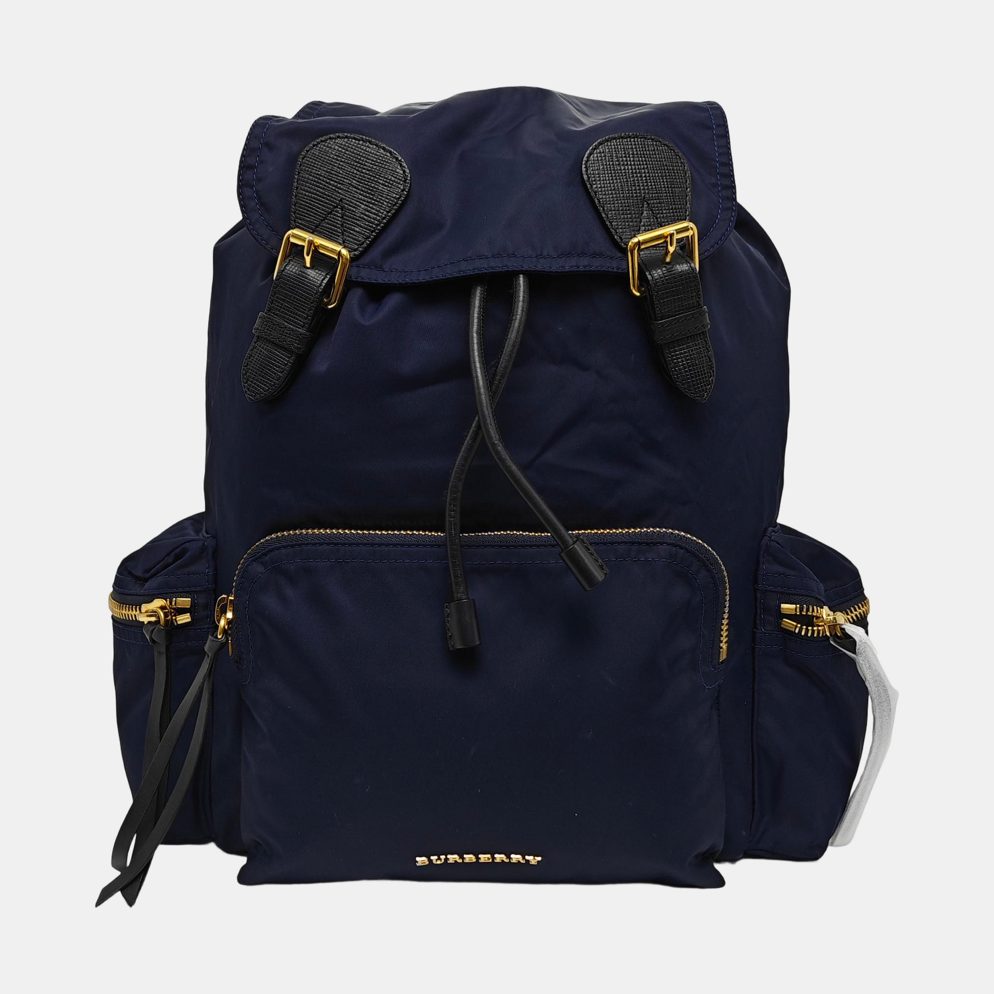 The Rucksack Large Nylon Blue