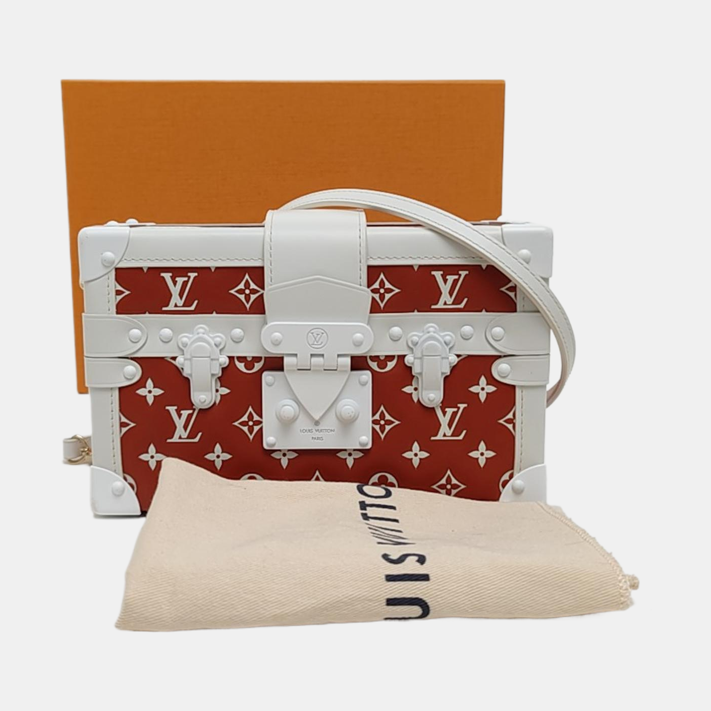 PETITE MALLE Monogram Lambskin Multicolor