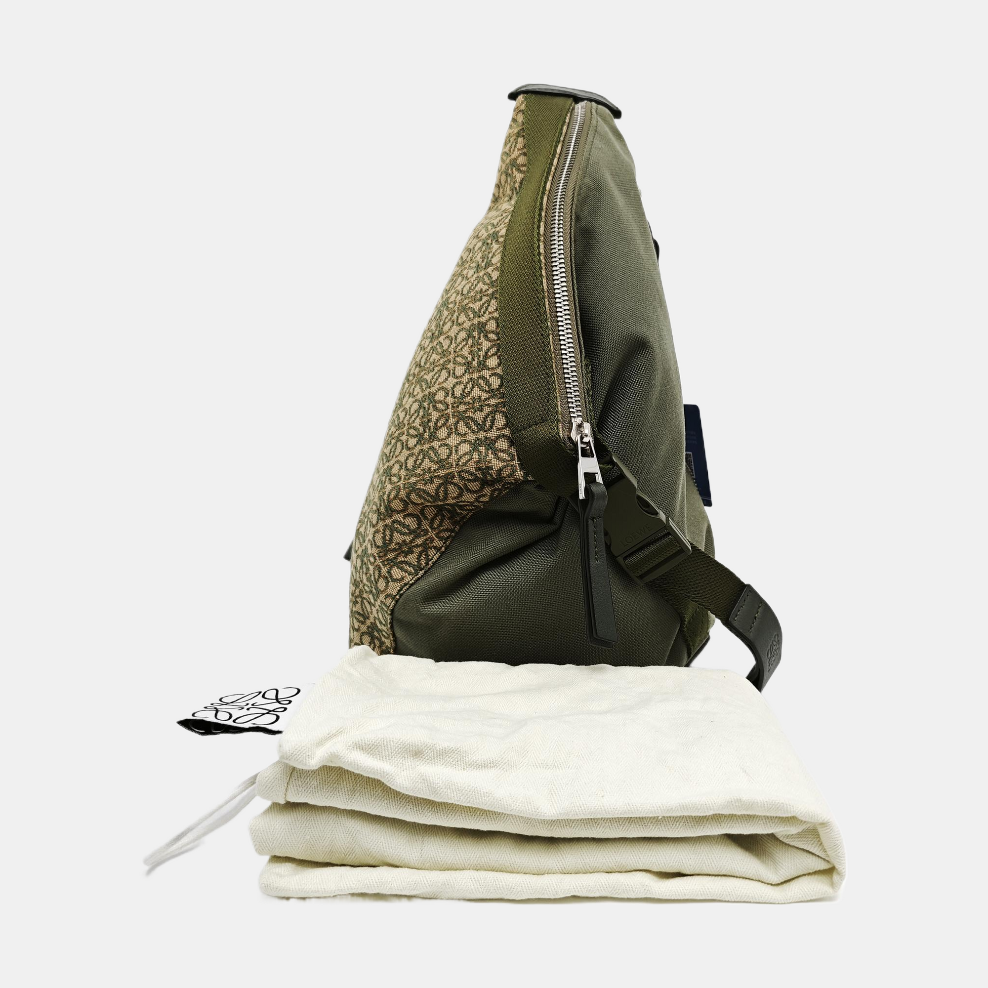 Canvas Belt Bag Green