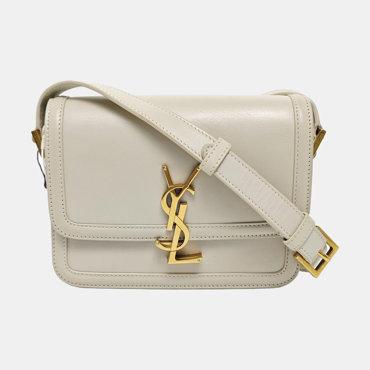 SOLFERINO Small Calfskin White