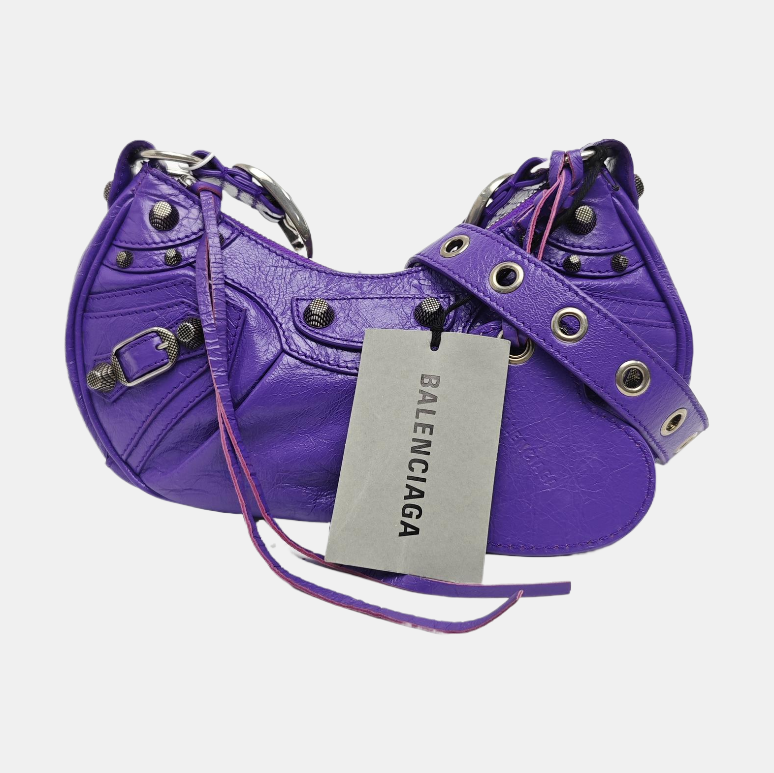 Le Cagole XS Calfskin Purple