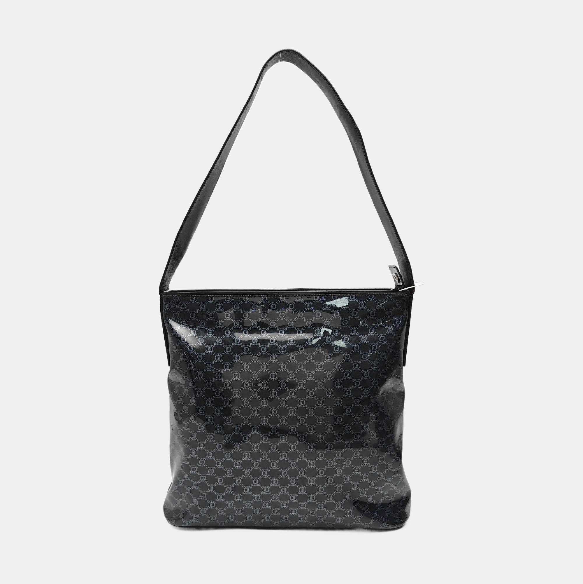 Plastic Tote Bag Blue