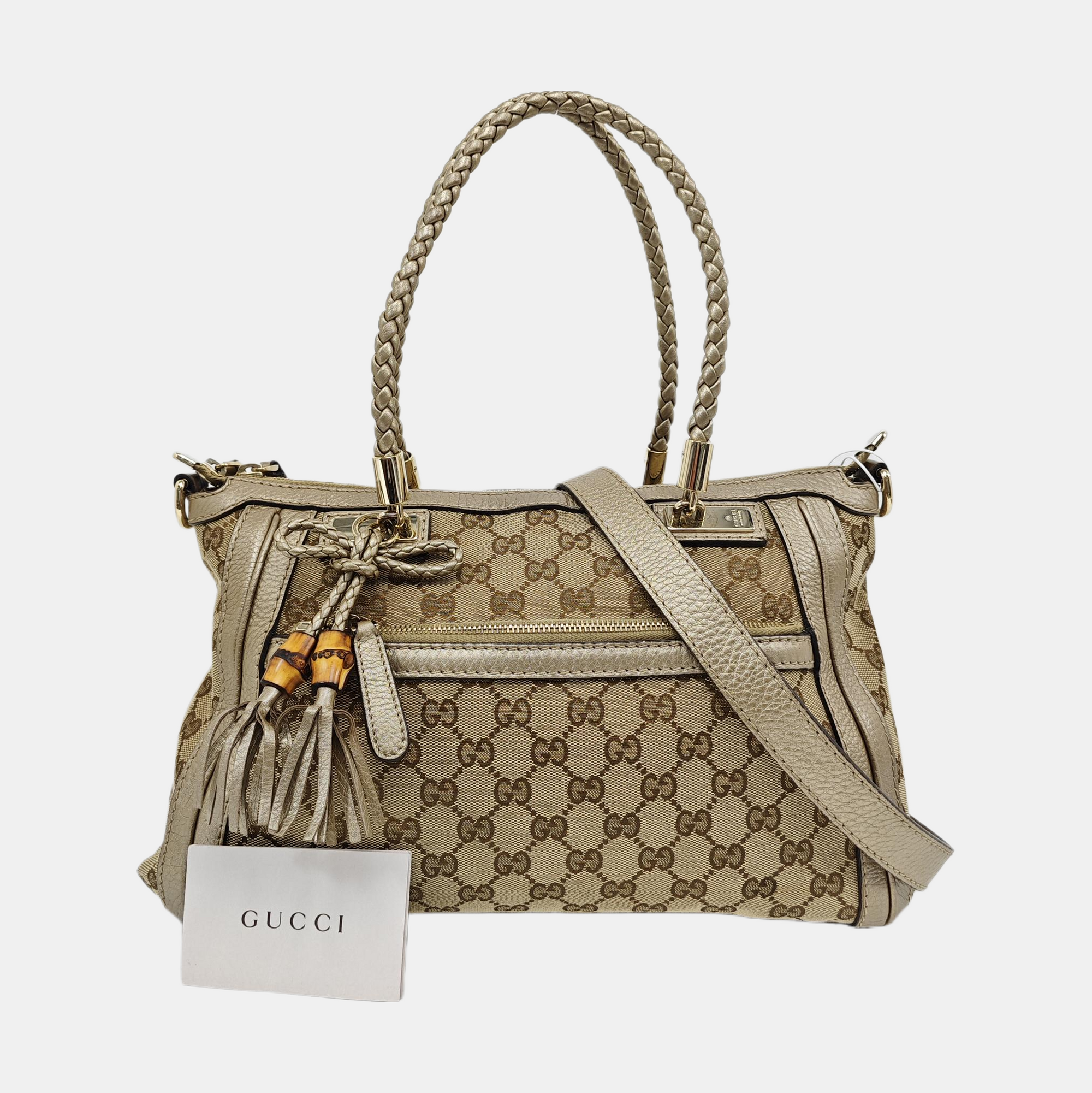 Bella Monogram Canvas Beige