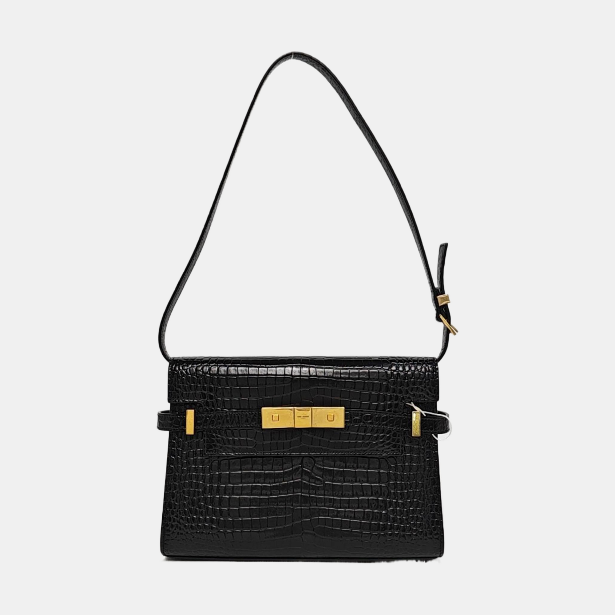 MANHATTAN Small Calfskin Black
