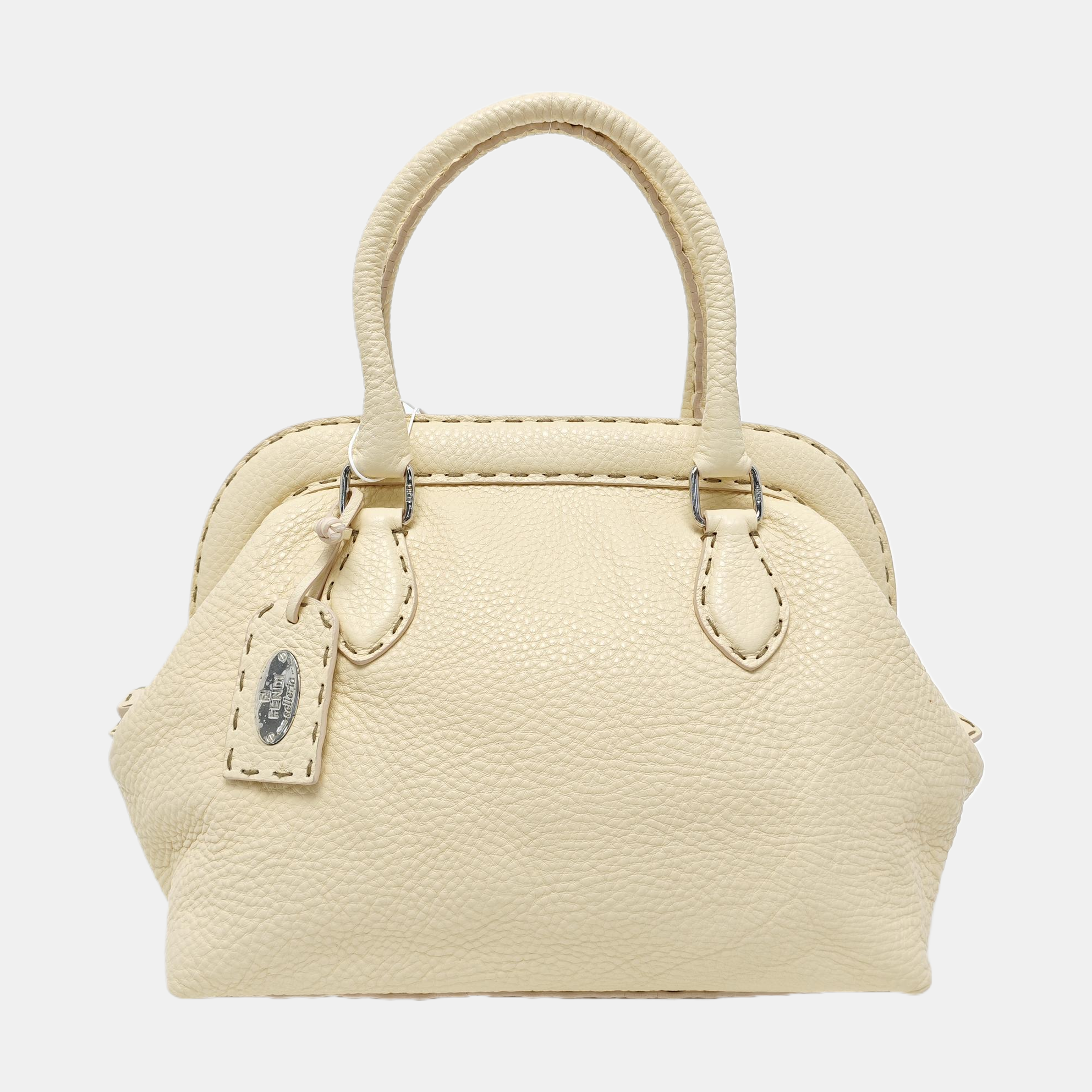 Selleria Quilted Calfskin Beige