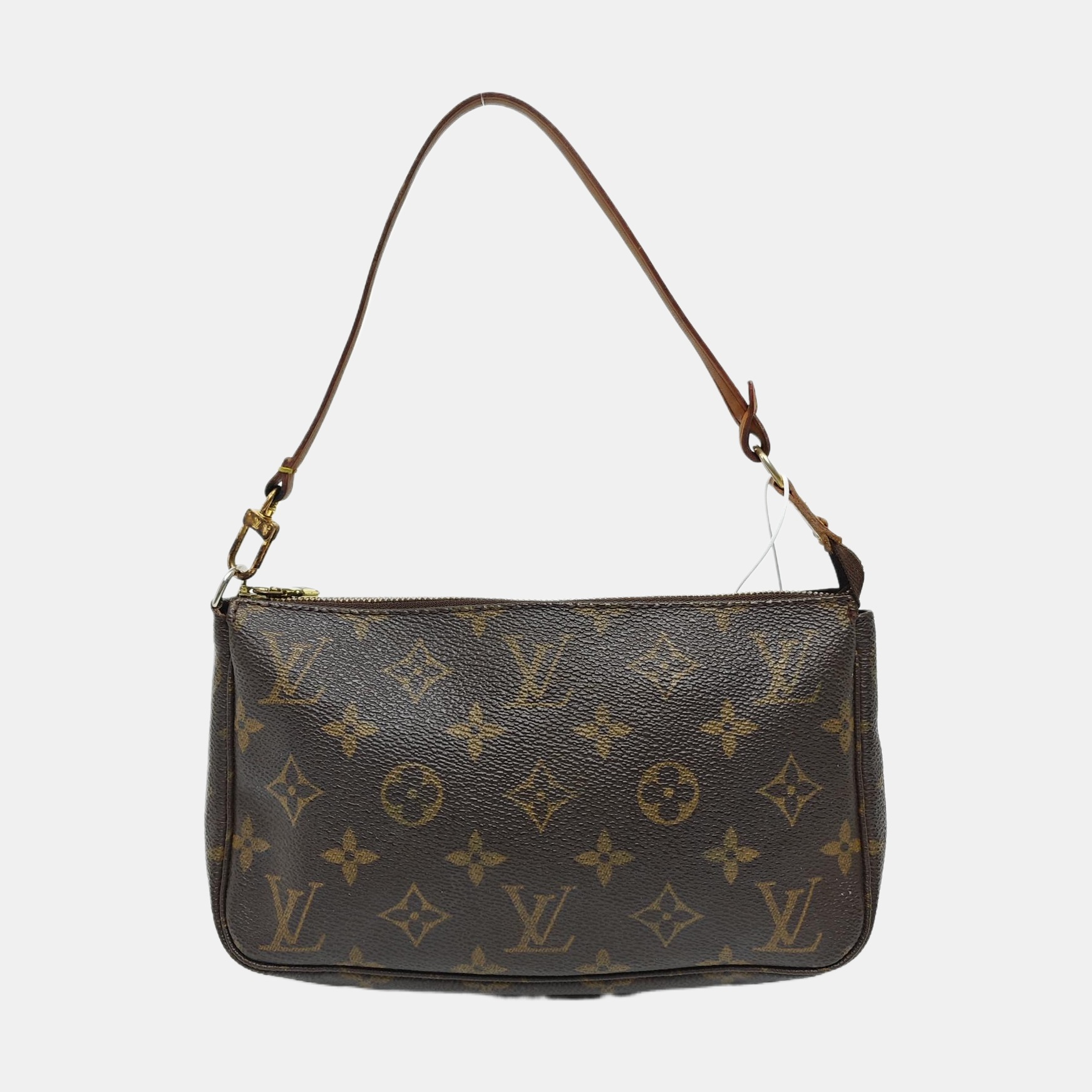 ACCESSOIRES Monogram Coated Canvas Brown