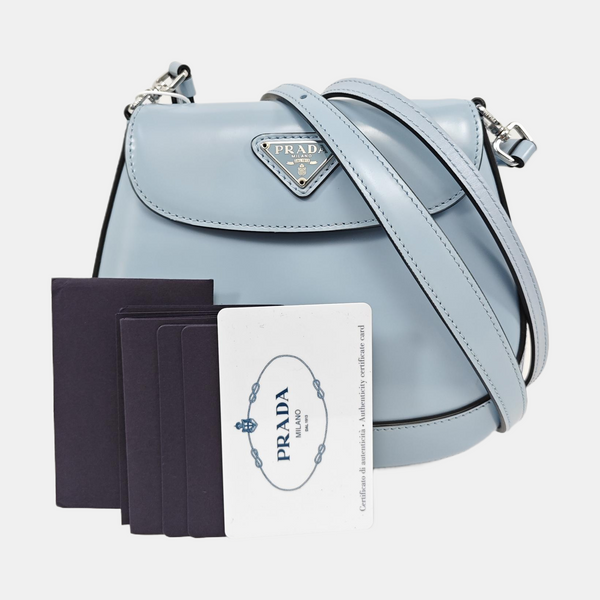 Cleo Mini Calfskin Blue