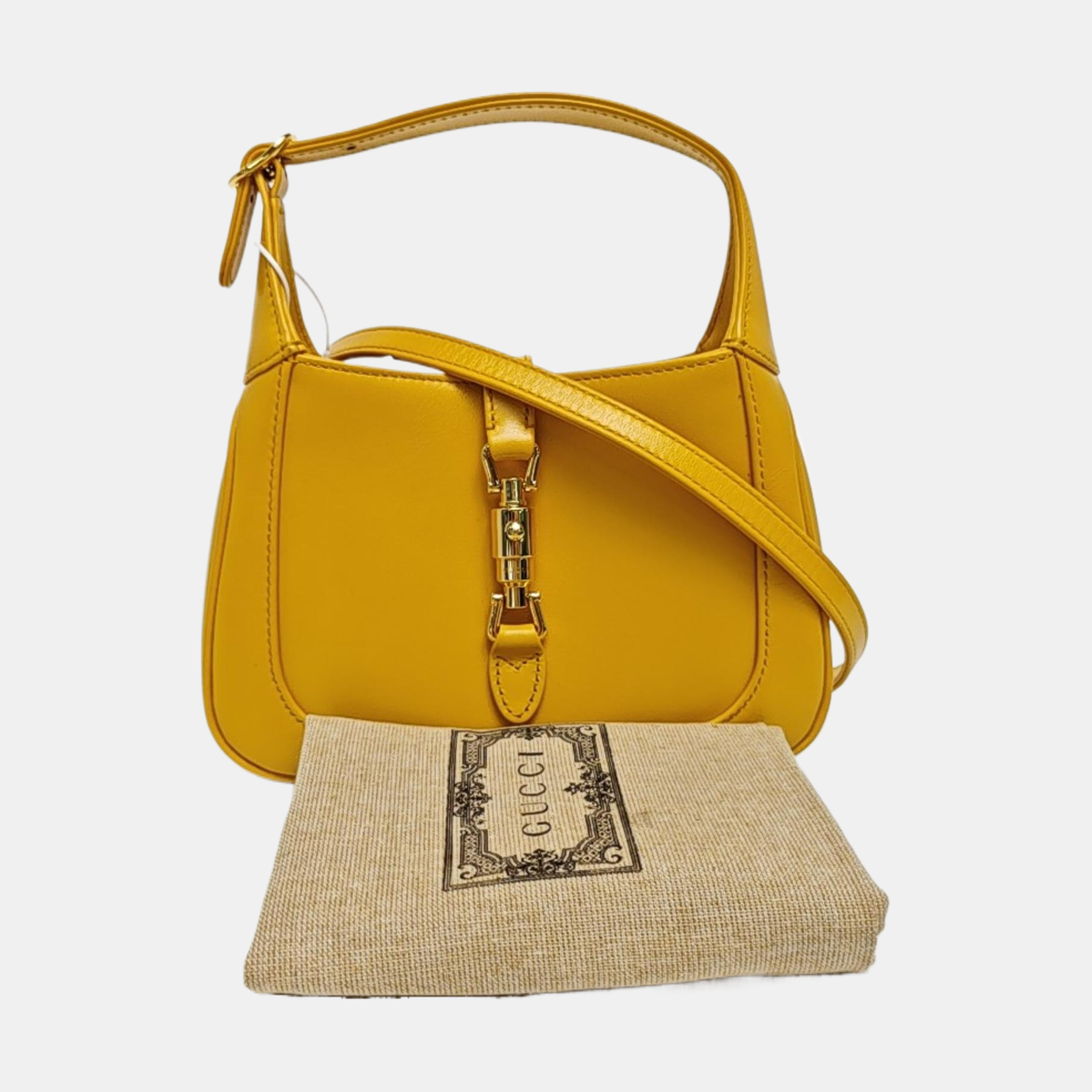 Jackie 1961 Mini Calfskin Yellow