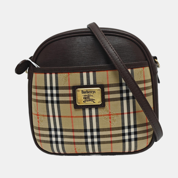 Canvas Shoulder Bag Beige
