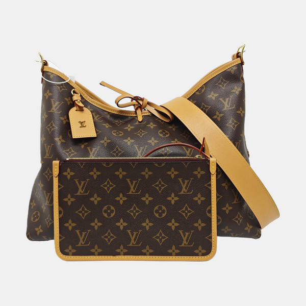 CARRYALL MM Monogram Coated Canvas Brown
