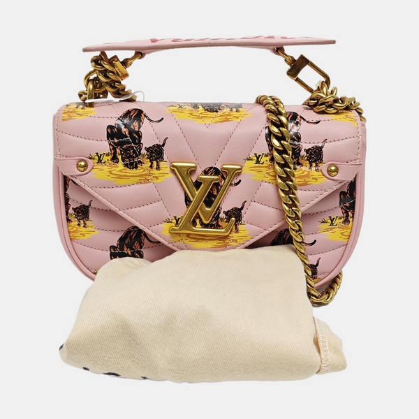 NEW WAVE PM Calfskin Pink
