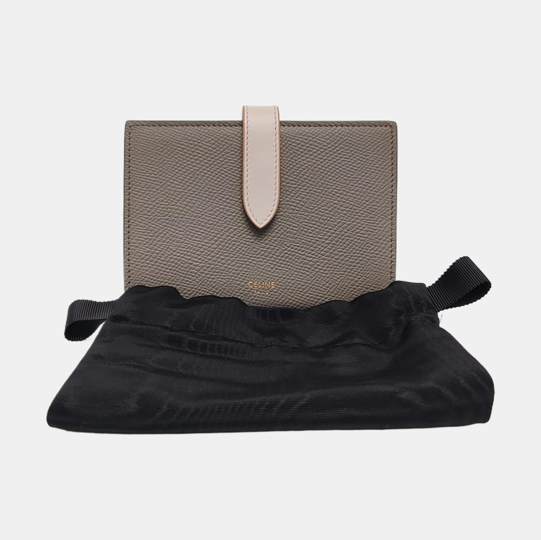 STRAP Medium Calfskin Gray