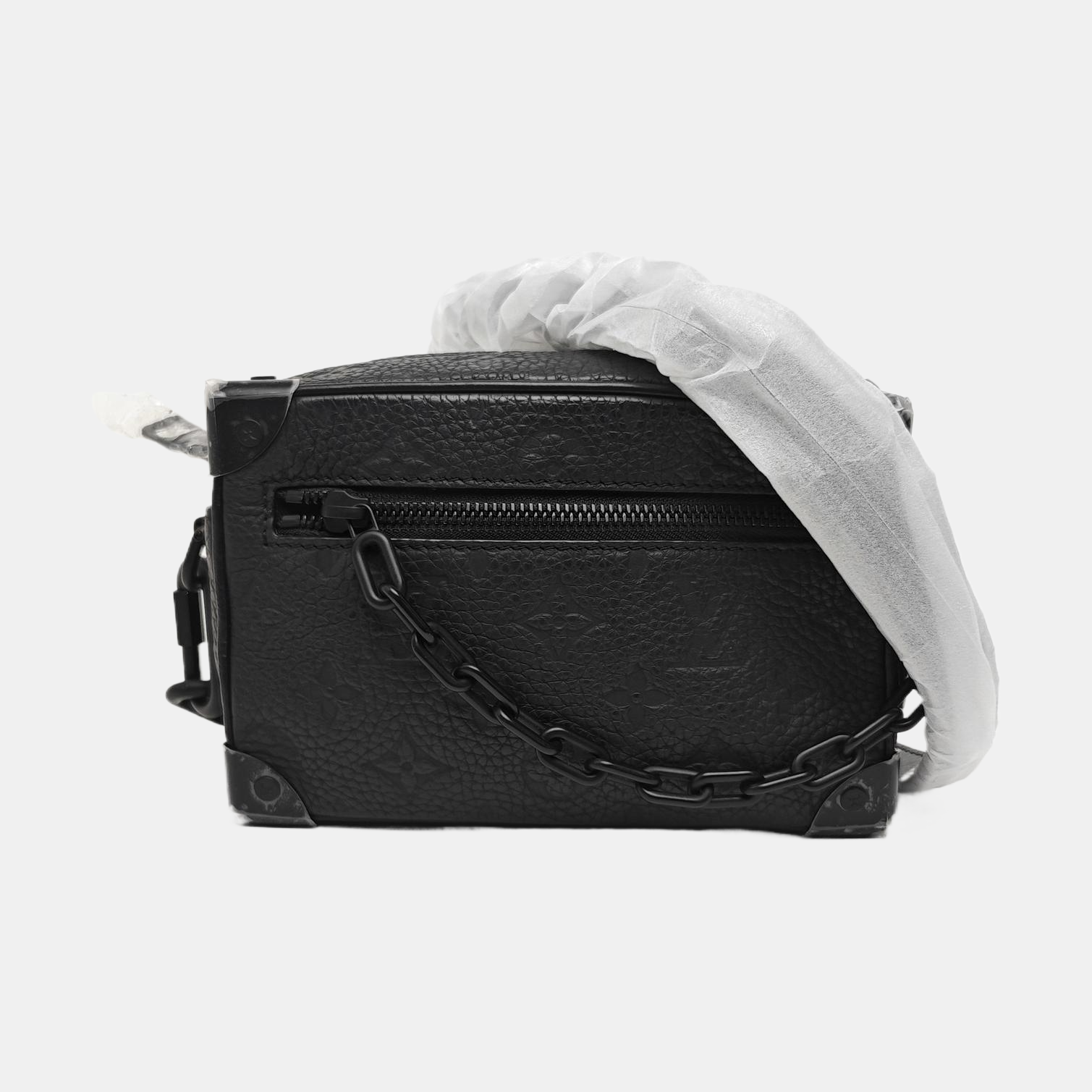 SOFT TRUNK Mini Monogram Calfskin Black