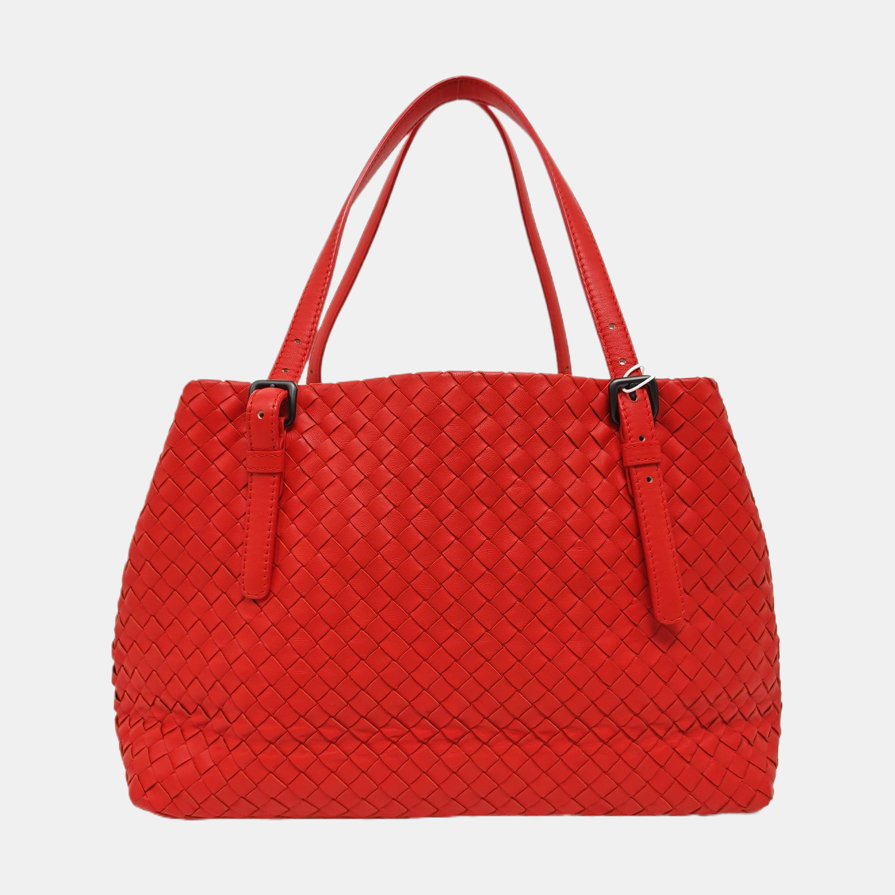 Cesta Calfskin Red