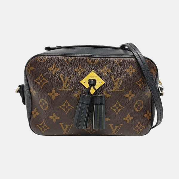 SAINTONGE Monogram Coated Canvas Brown