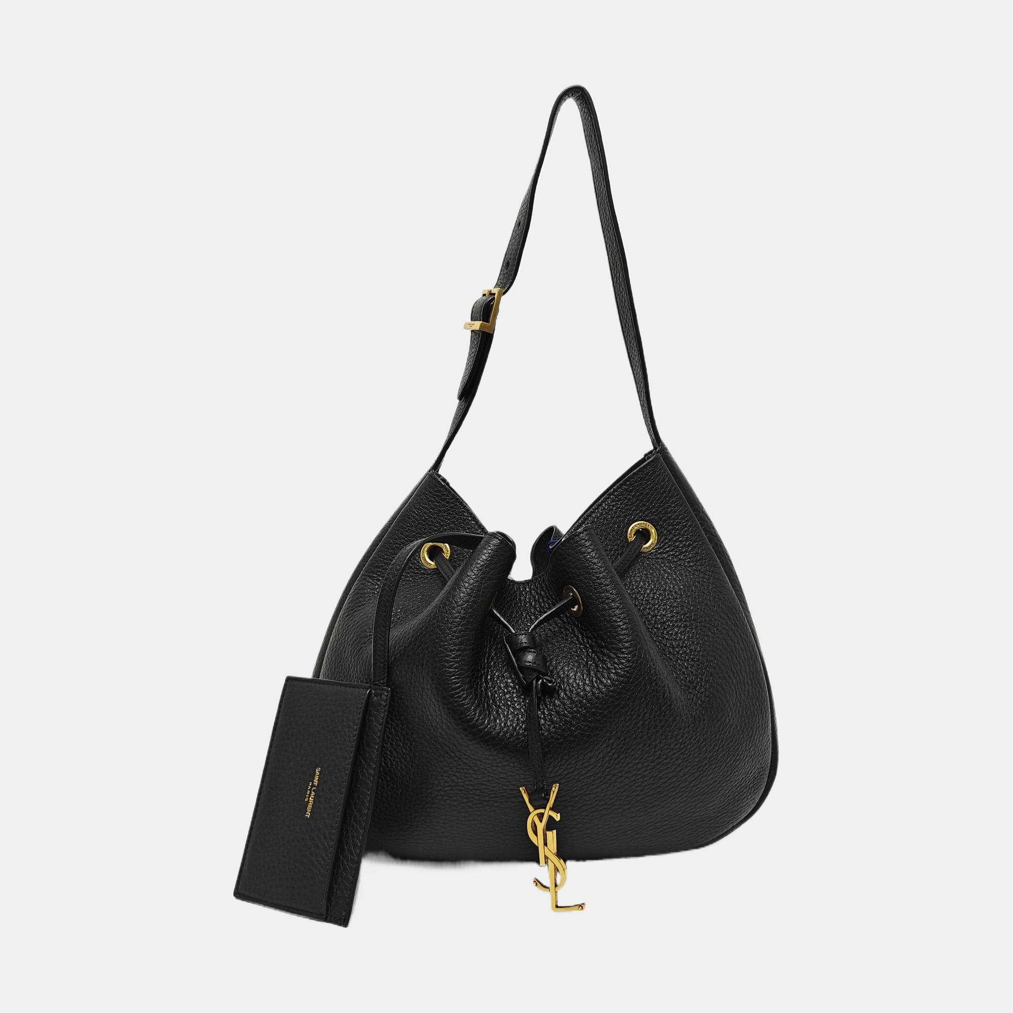 PARIS Small Leather Black