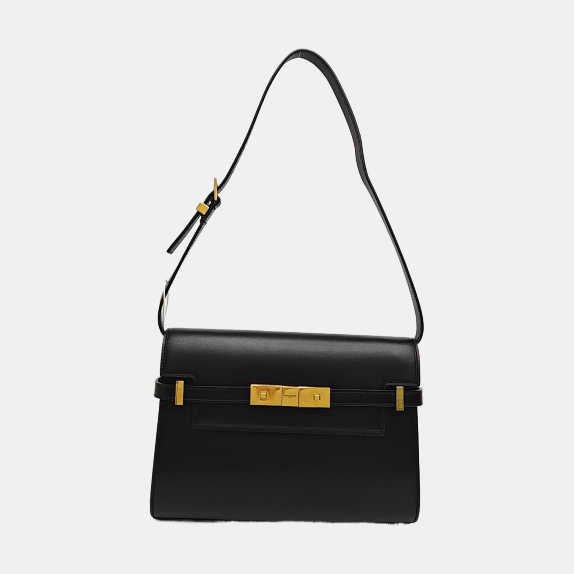 MANHATTAN Small Calfskin Black