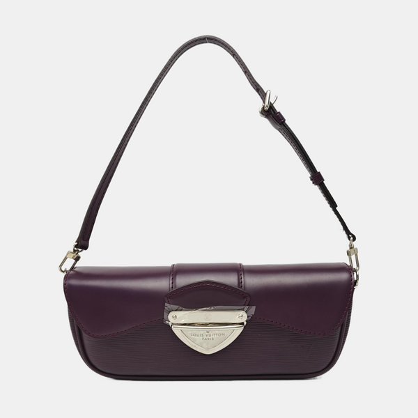 POCHETTE MONTAIGNE Epi Purple