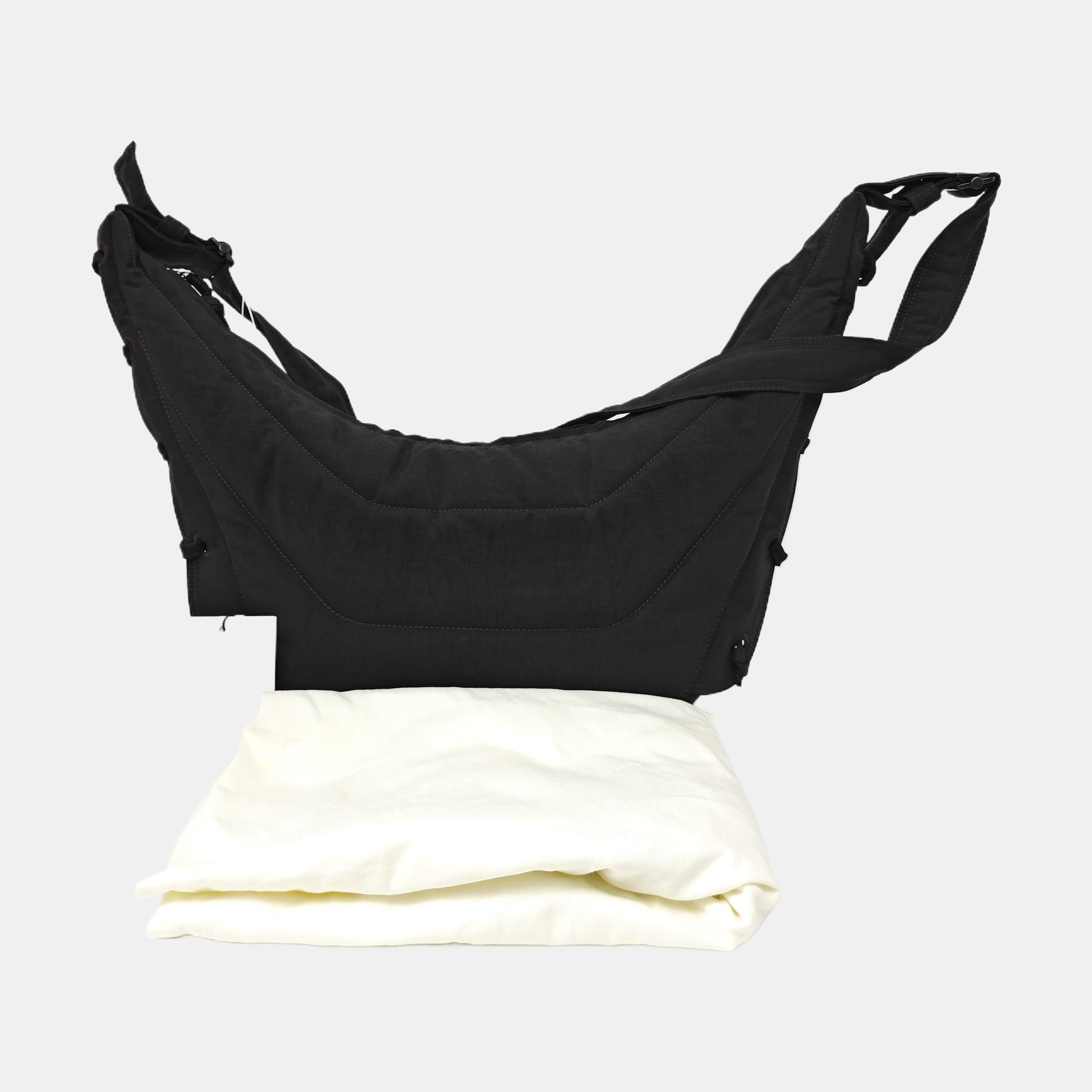 Canvas Shoulder Bag Black