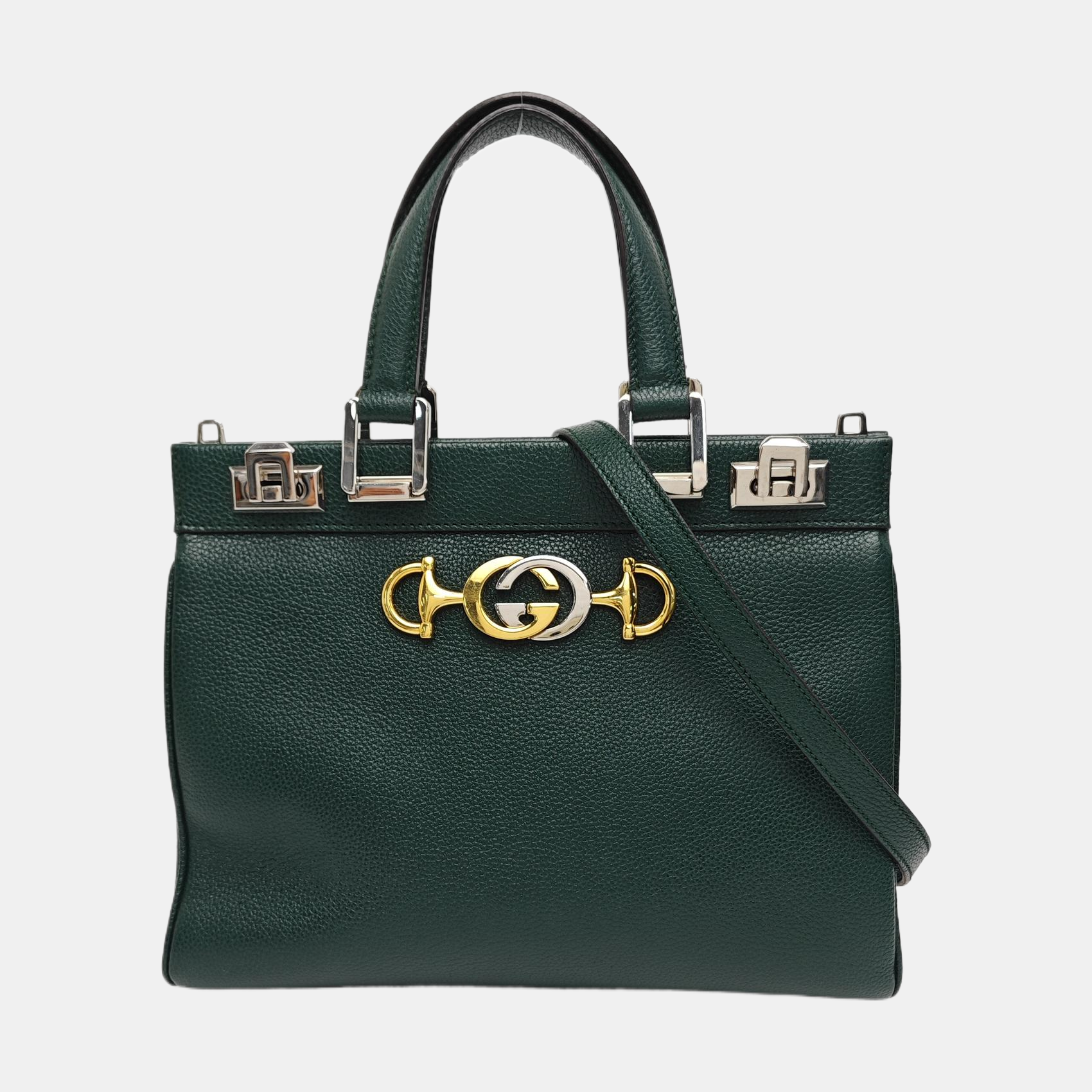 Zumi Small Calfskin Green