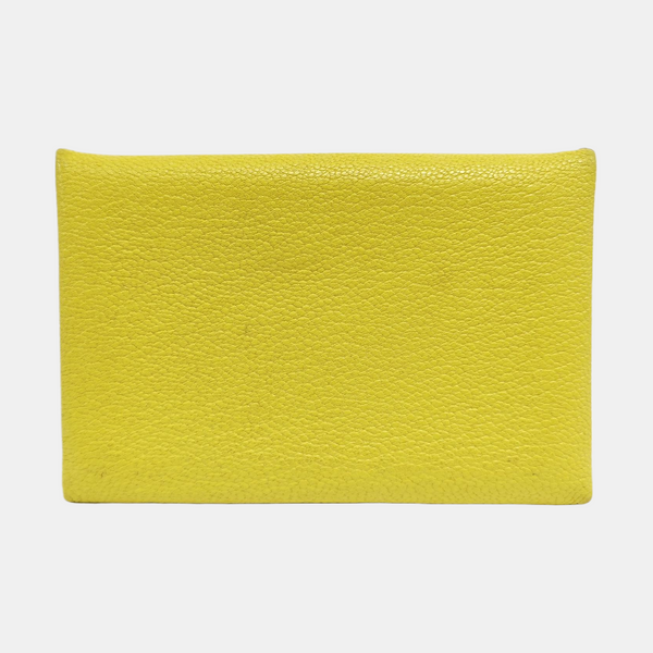 Calvi Chèvre Mysore Yellow Card Holder