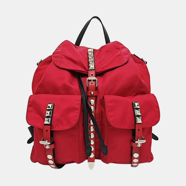 Black Nylon Nylon Red