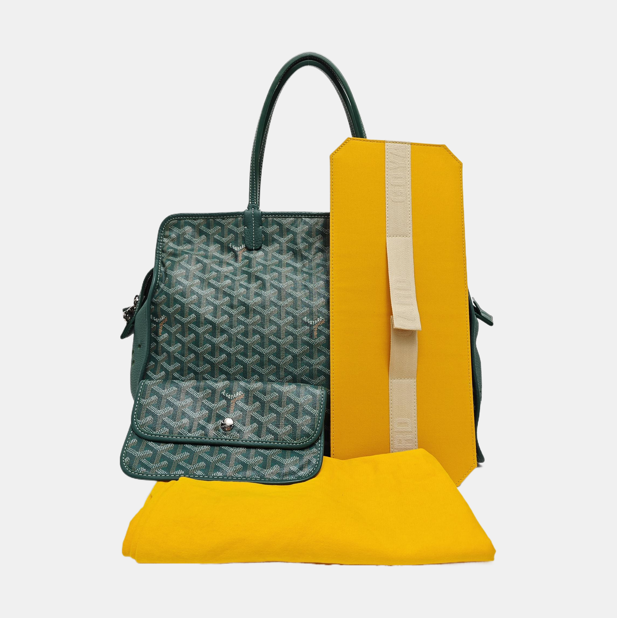 Hardy PM Coated Canvas Green