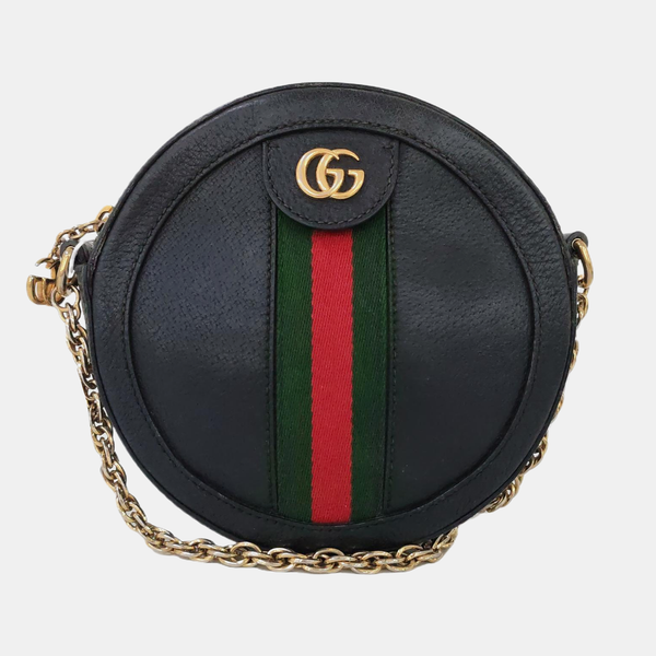 Ophidia Mini Calfskin Black