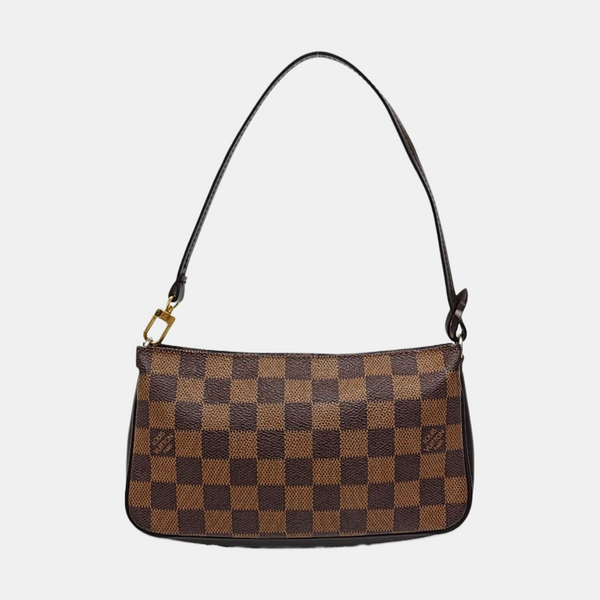 ACCESSOIRES Damier Ebene Coated Canvas Brown