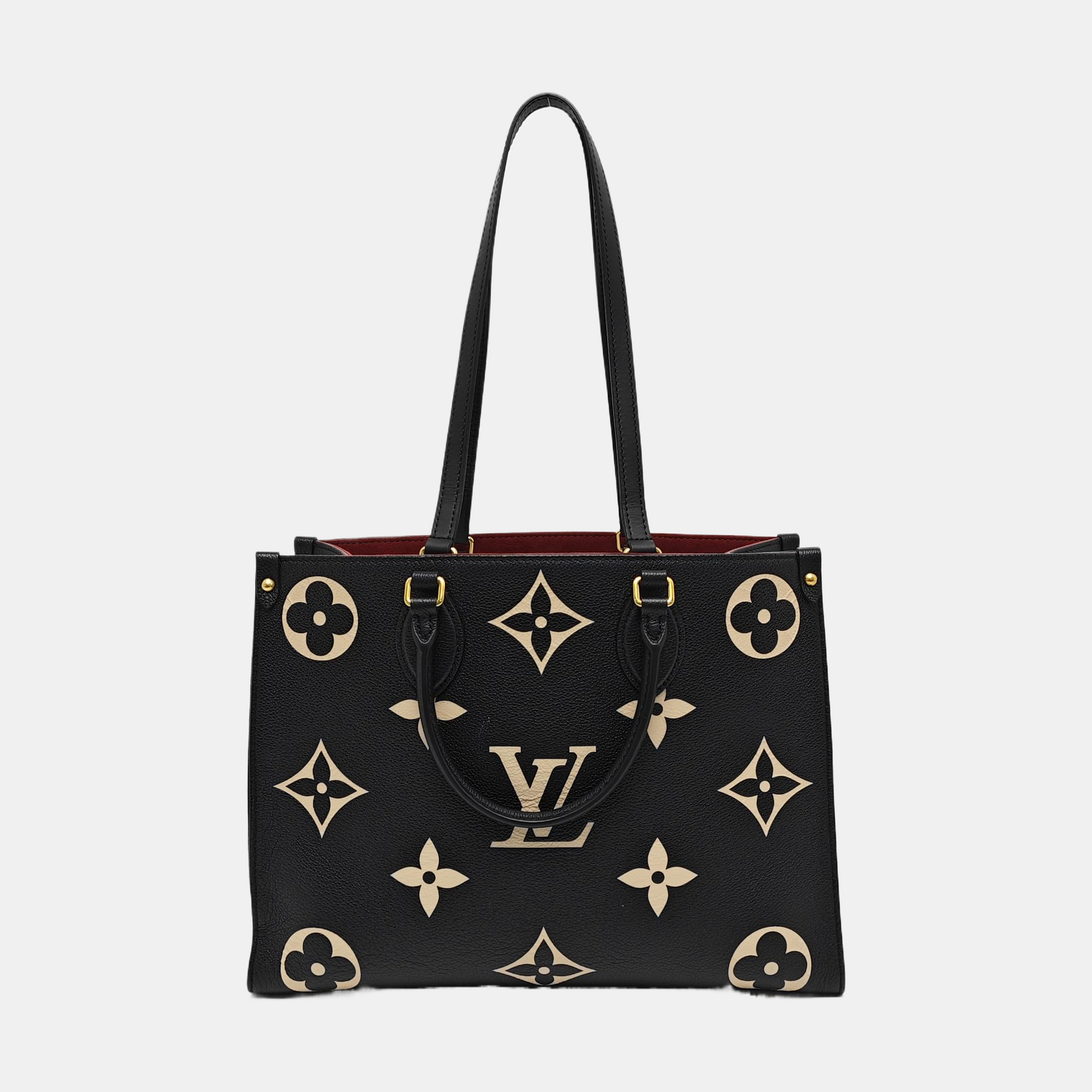 ONTHEGO MM Monogram Calfskin Black