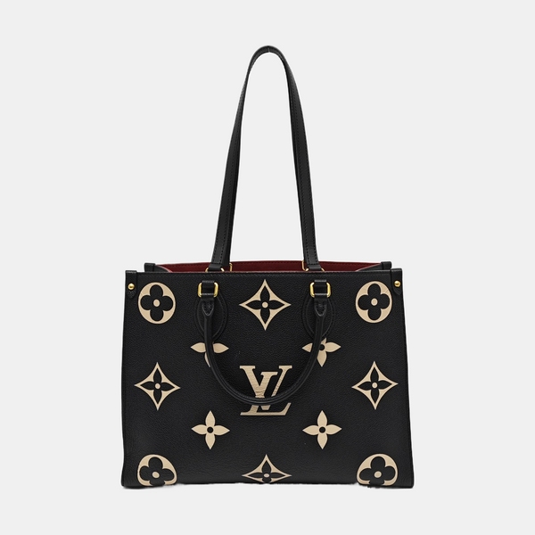 ONTHEGO MM Monogram Calfskin Black