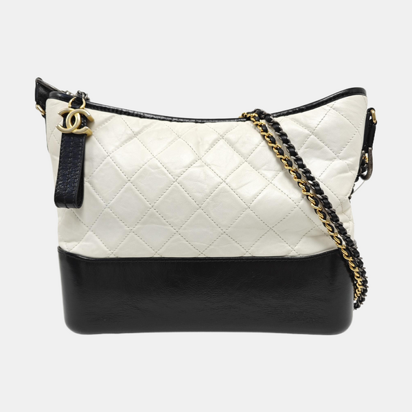 GABRIELLE New Medium Quilted Calfskin Multicolor