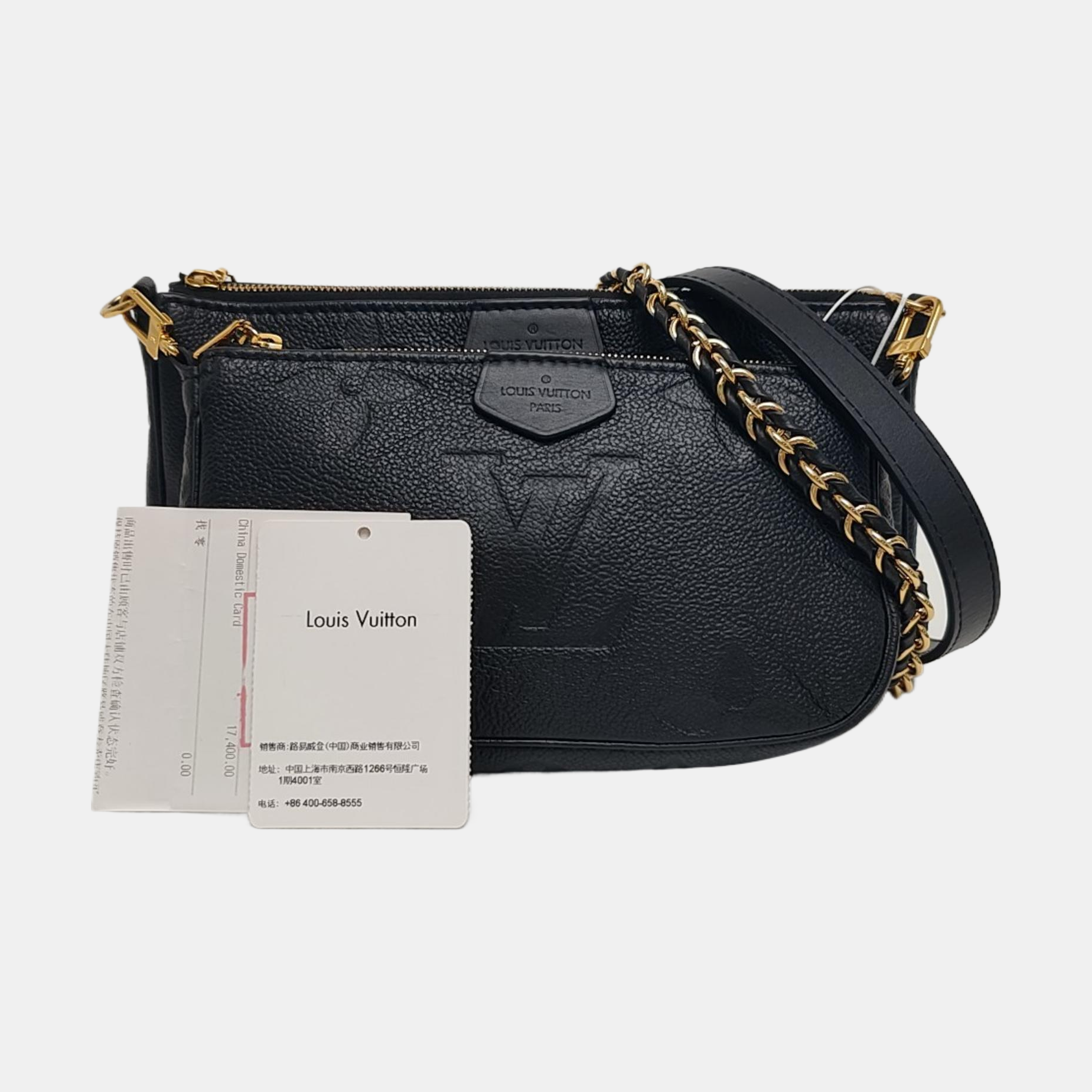 MULTI Monogram Calfskin Black