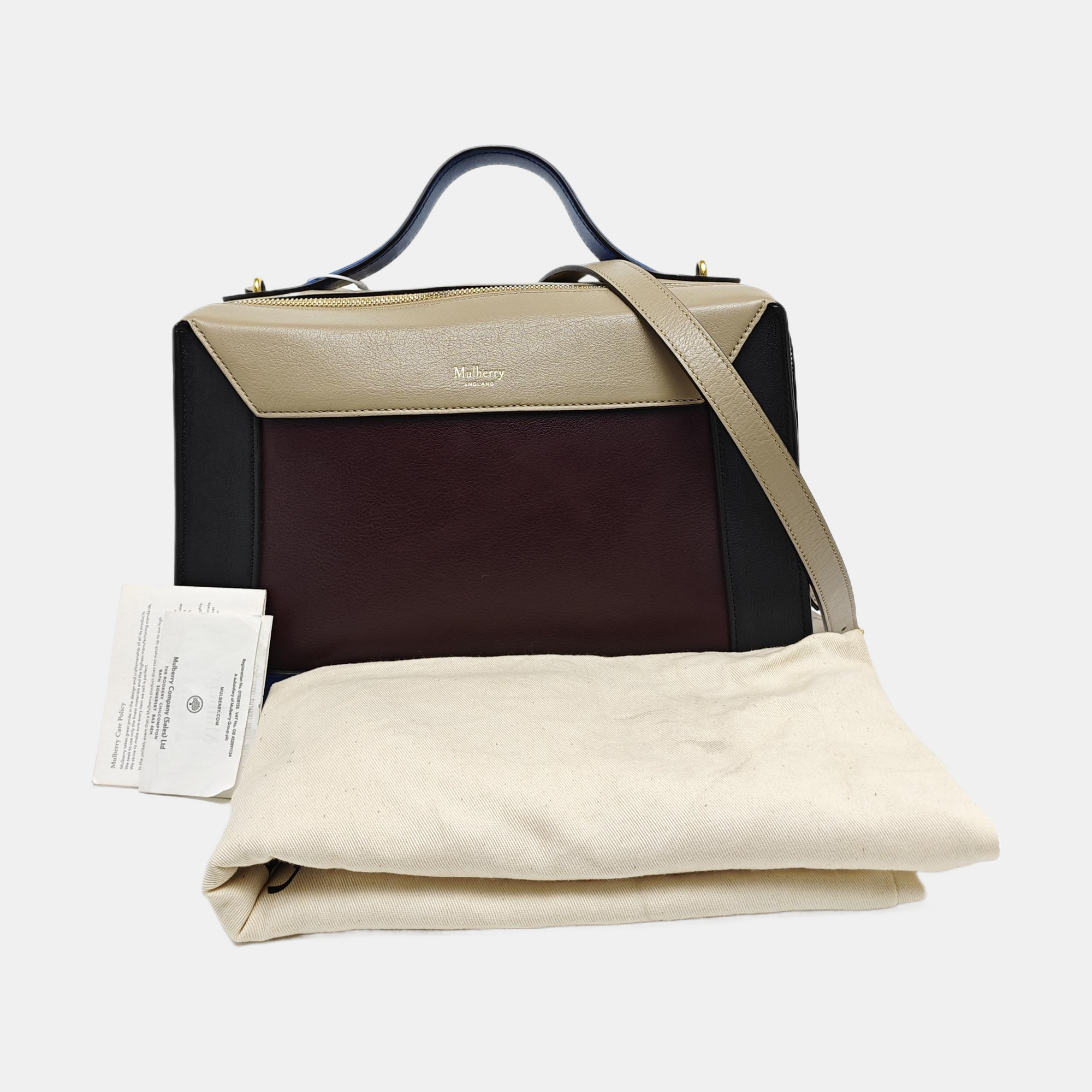 Calfskin Shoulder Bag Red