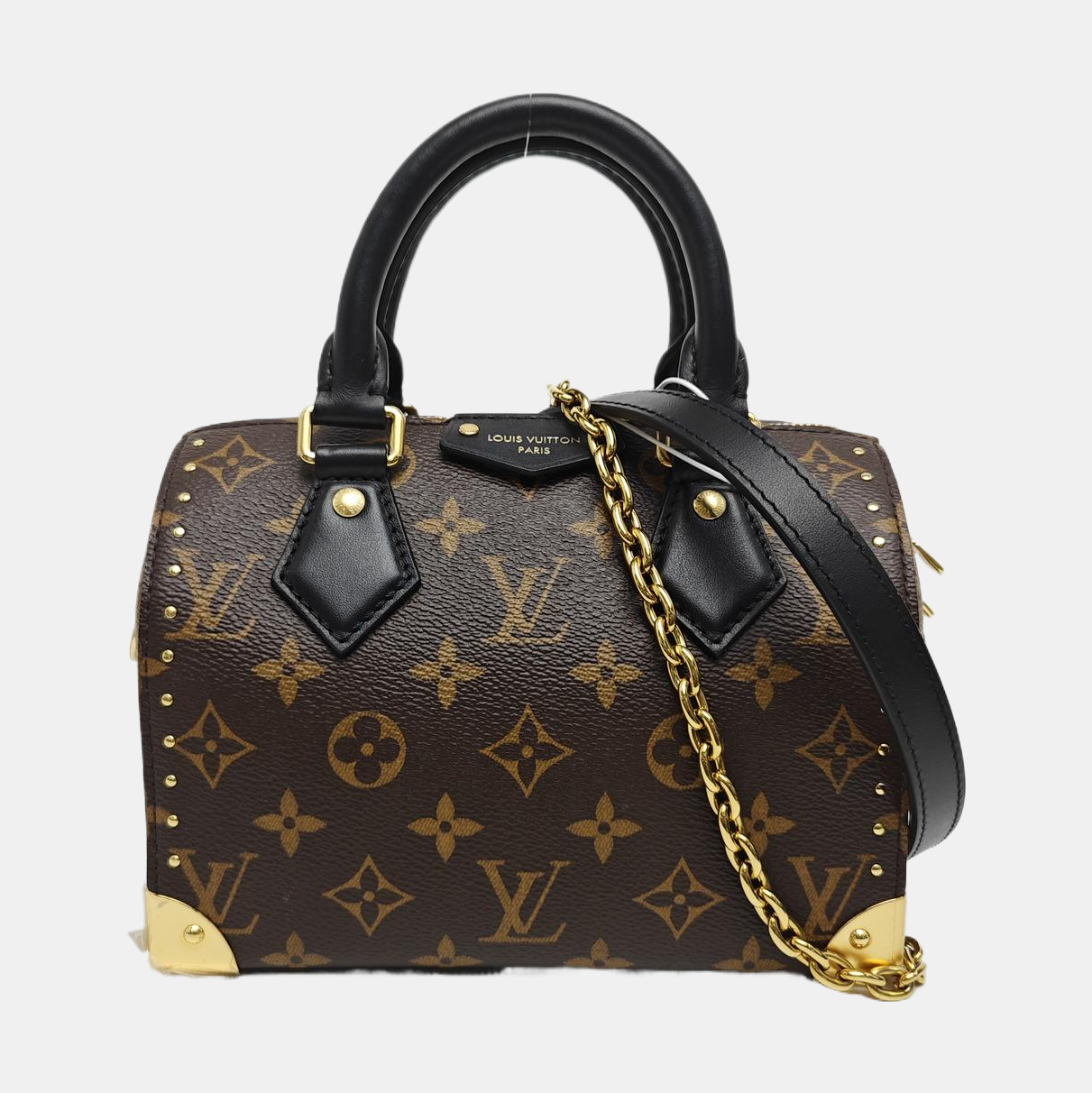 SPEEDY TRUNK 20 Monogram Coated Canvas Brown