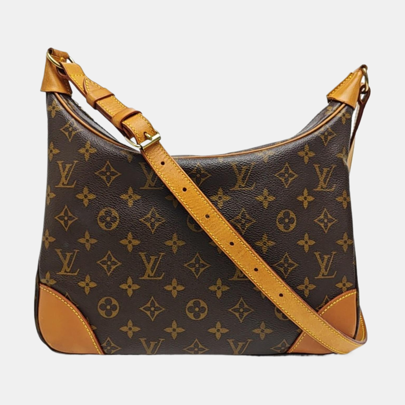 BOULOGNE Monogram Coated Canvas Brown