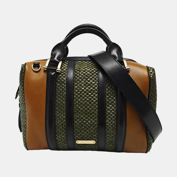 Calfskin Shoulder Bag Multicolor